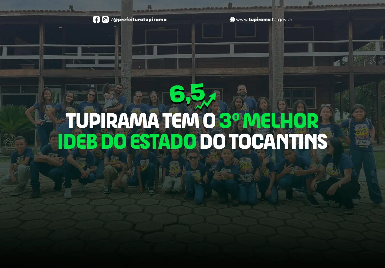 3º MELHOR IDEB DO ESTADO!